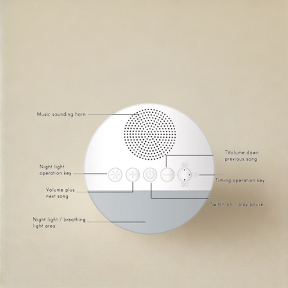 HarmonySleep – Soothing Sound & Light Machine for Peaceful Sleep