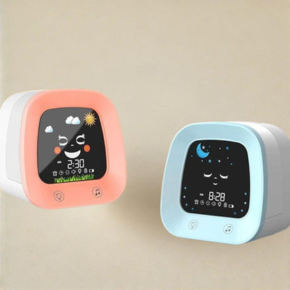 Perfect Sleep Routine Pack – DreamTime Clock + StellaGlow Pillow - Moonlight Nest