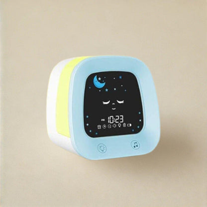 Perfect Sleep Routine Pack – DreamTime Clock + StellaGlow Pillow - Moonlight Nest